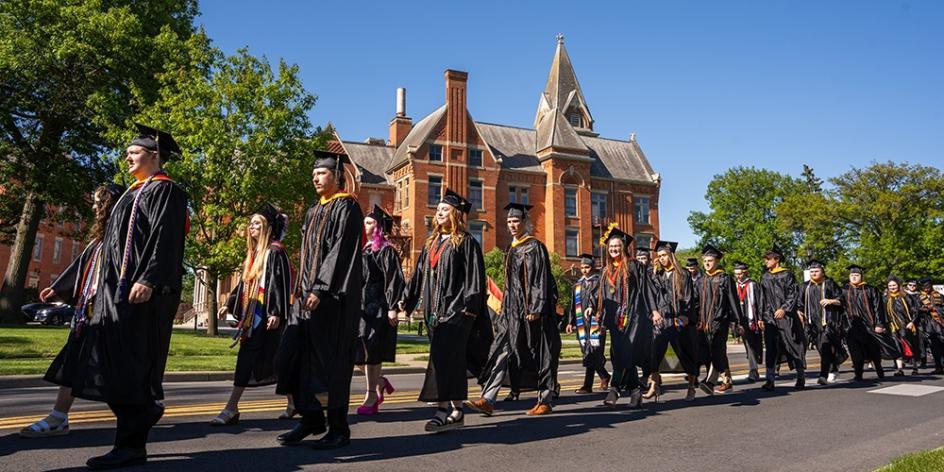 Commencement 2024 parade